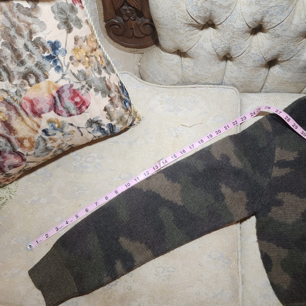 Polo by Ralph Lauren Camouflage Sweater - Green and Brown - Picture 9 of 9